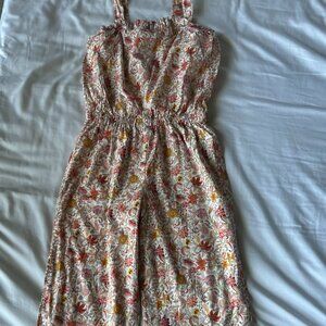 Jcrew Crewcuts Jumpsuit in Liberty Print Sz 10 Kids